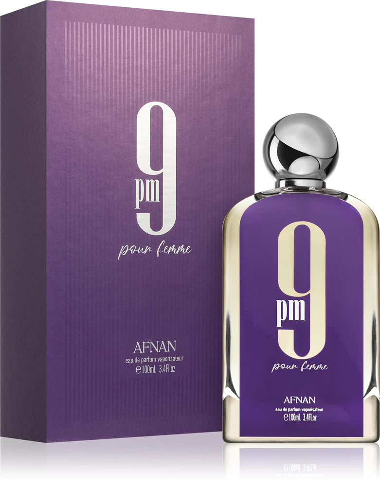 Afnan 9 PM pour Femme Eau de Parfum 100 ml