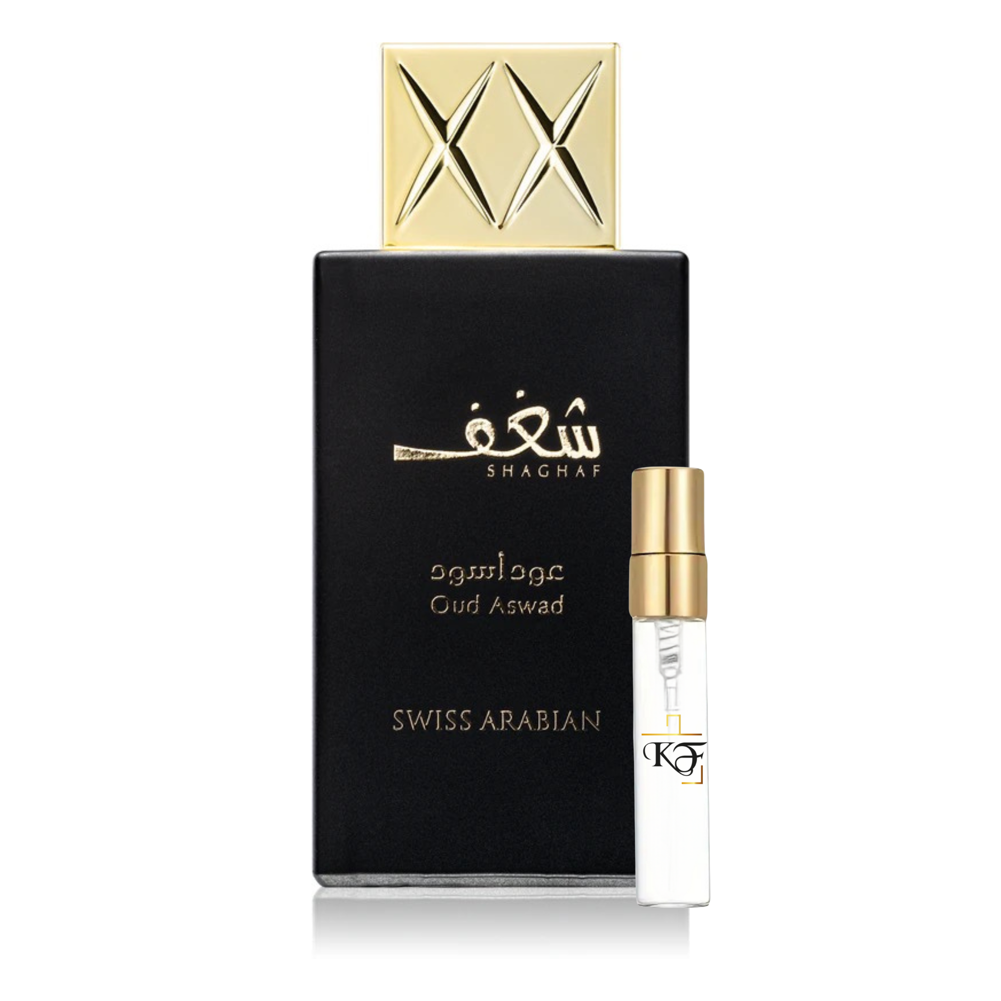 Shaghaf Oud Aswad Probe Abfüllung