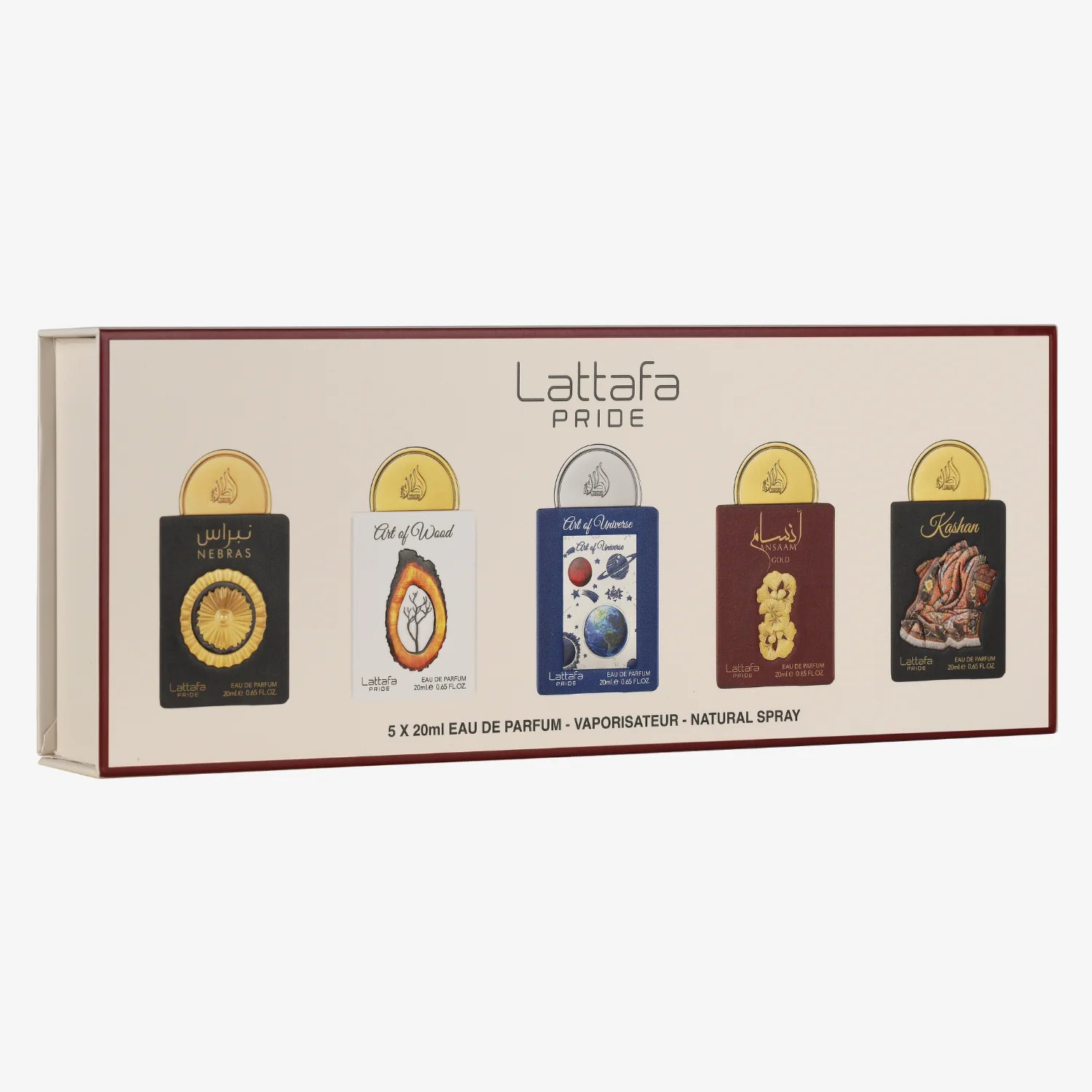 Lattafa Pride Giftset Collection n.3 Eau de Parfum 5x20ml