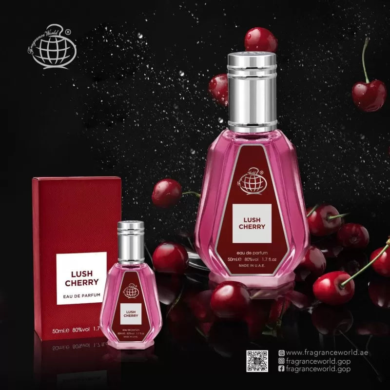 Fragrance World Lush Cherry Eau de Parfum 50 ml
