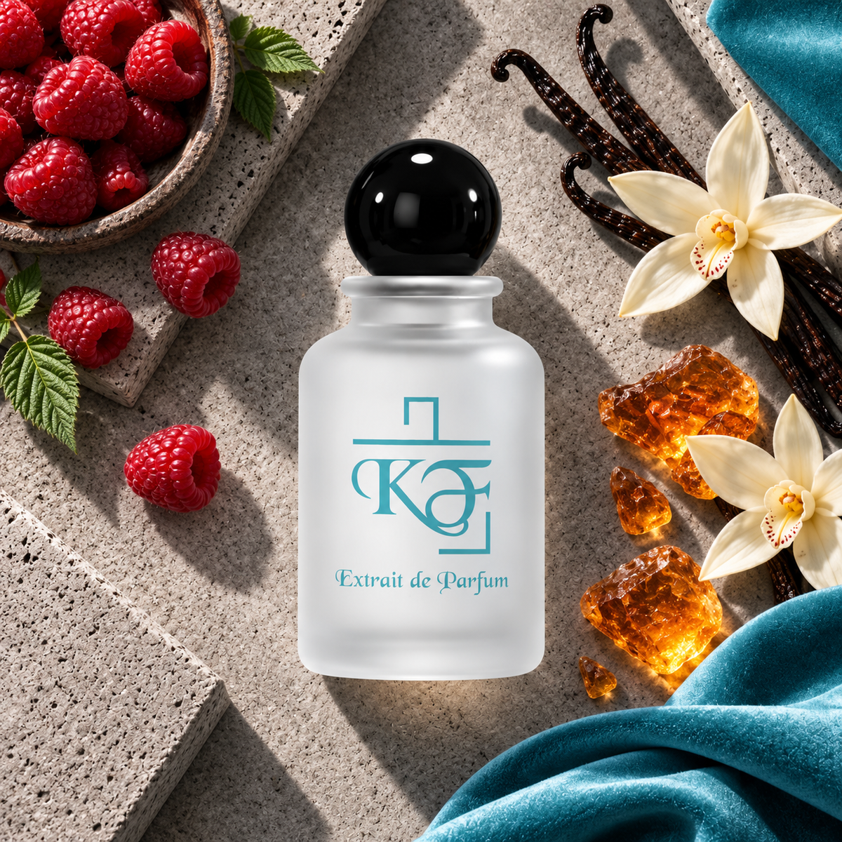Kiphy No. 1 – Passion Amber im Beton-Tiffany Stil