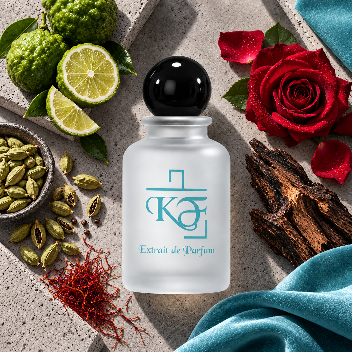 Kiphy No. 115 Royal Halfeti – Bergamotte, Rose, Kardamom, Safran und Oud