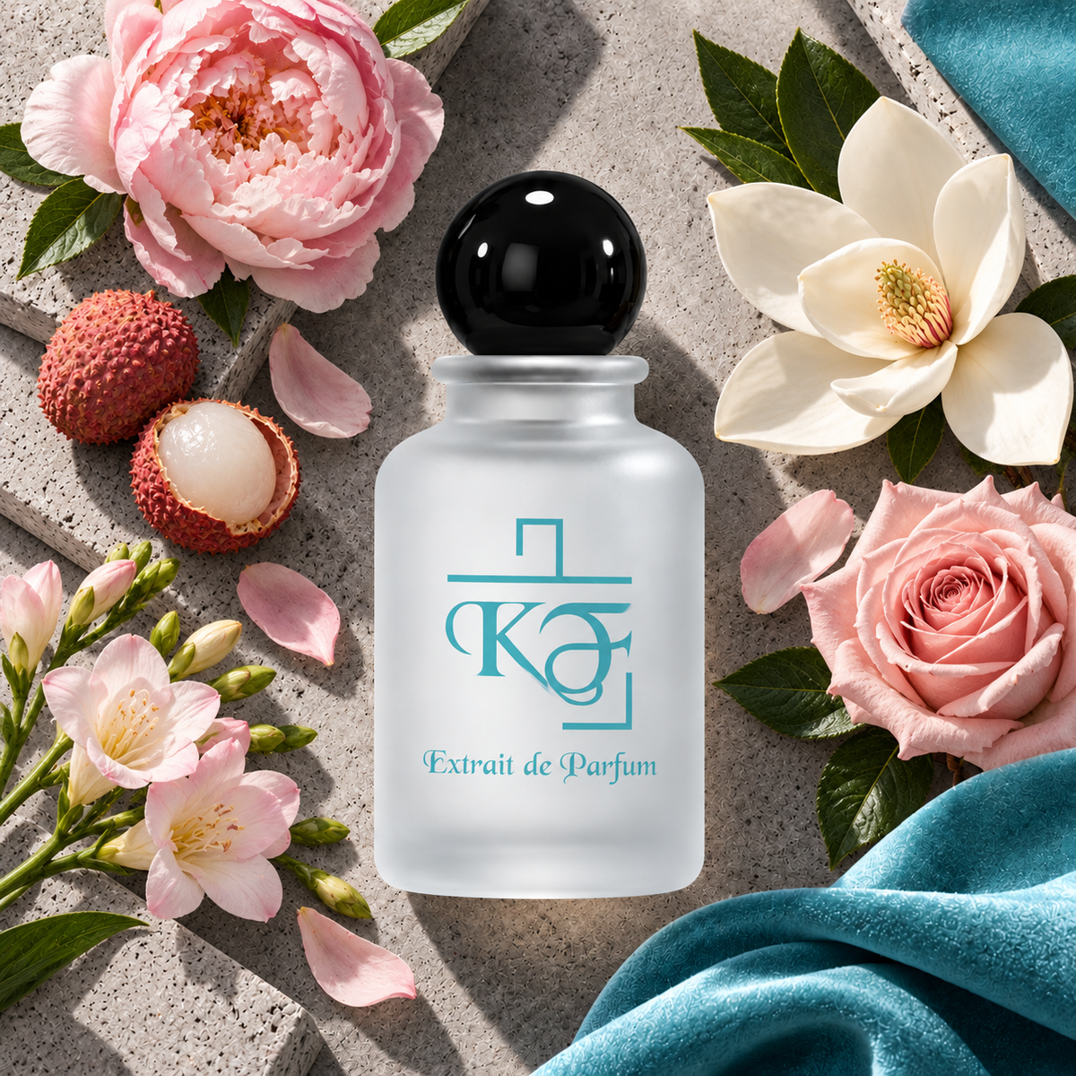 Kiphy No. 120 Pure Elegance Rose – Pfingstrose, Freesie, Litschi, Rose und Magnolie