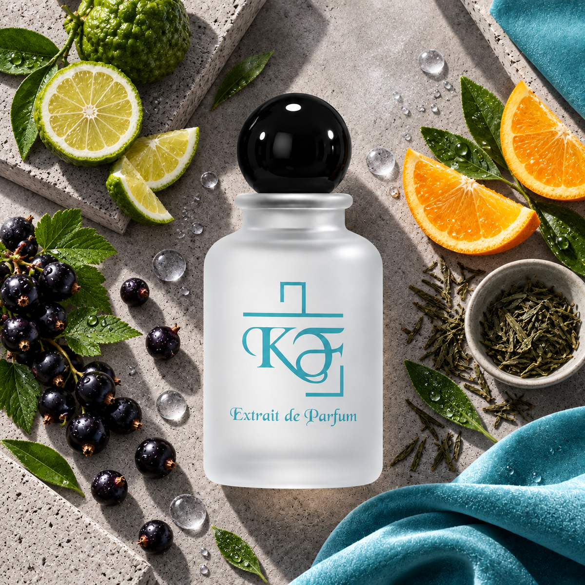 Kiphy No. 121 Silver Water – Bergamotte, schwarze Johannisbeere, Orange, Tee und ozonische Noten