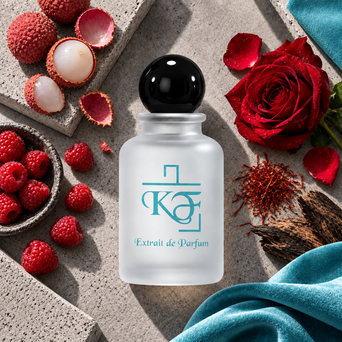 Kiphy No. 122 Moon Light – Himbeere, Litschi, türkische Rose, Safran und Oud