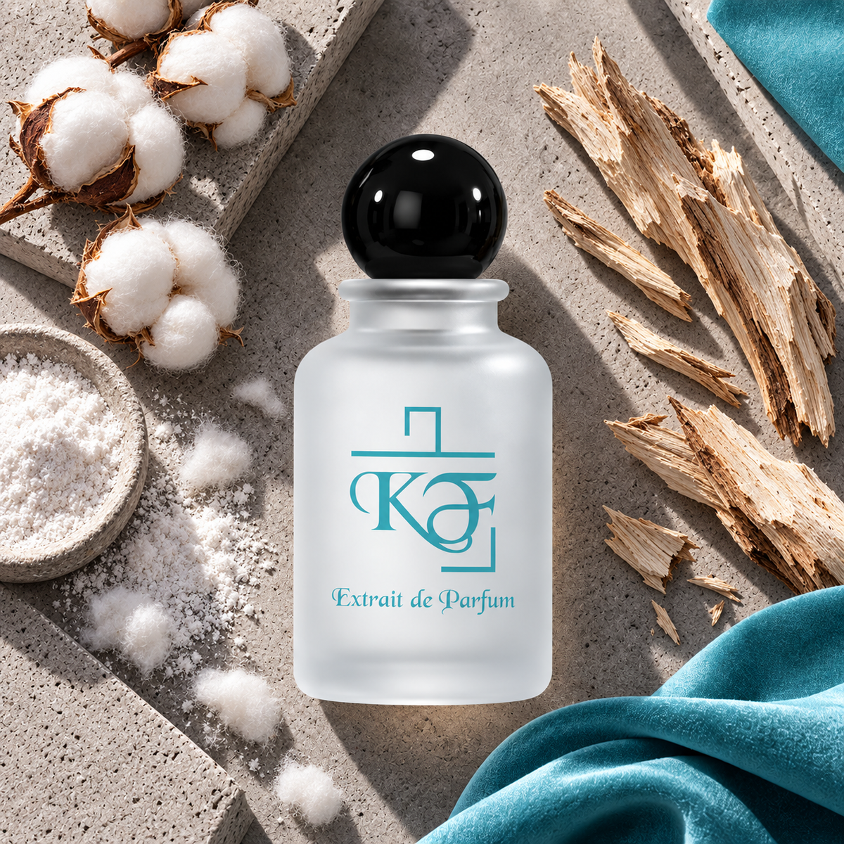 Kiphy No. 144 Muse Essence mit Baumwolle, weißem Moschus und hellem Oudholz