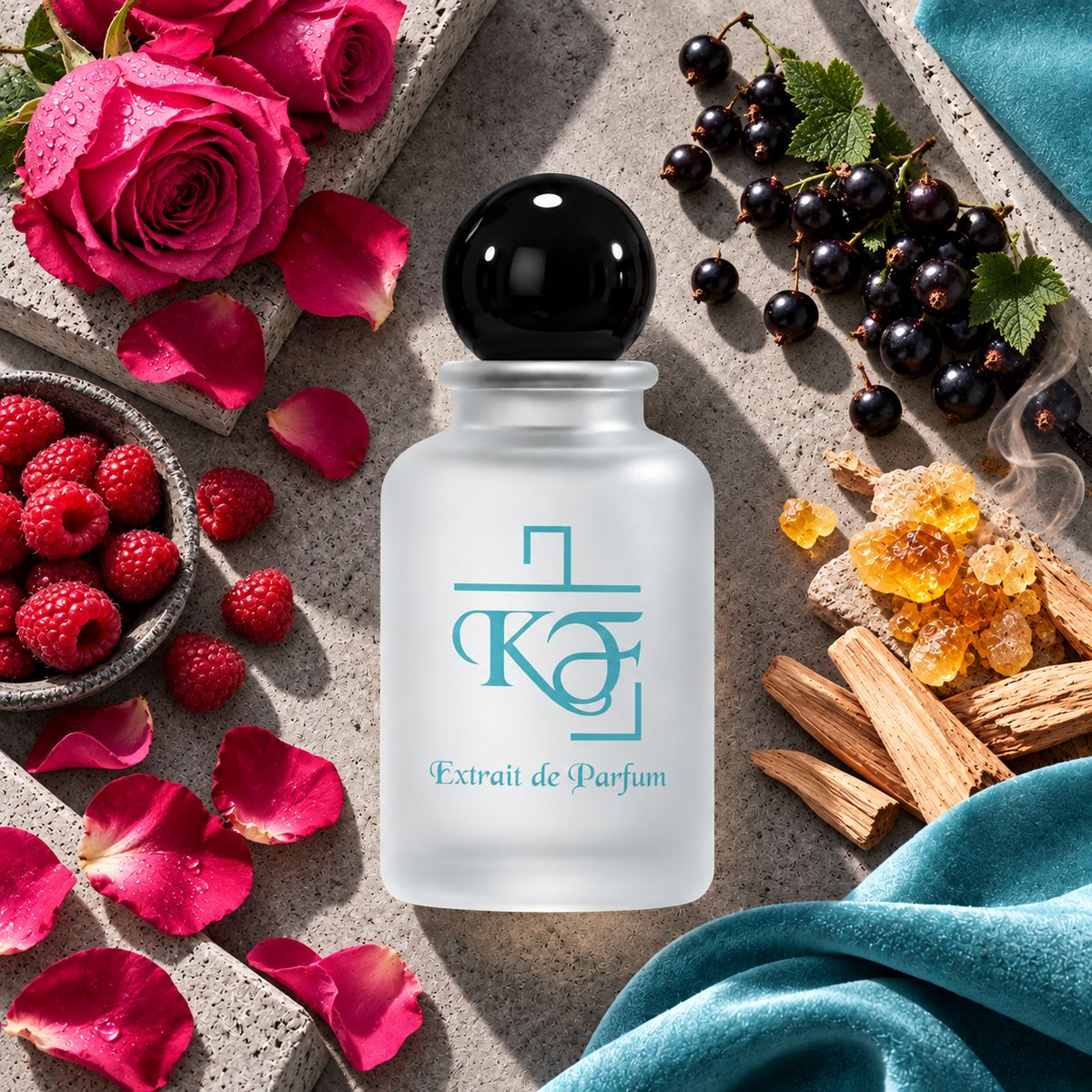 Kiphy No. 166 – Lady Prestige mit türkischer Rose, Himbeere, schwarzer Johannisbeere, Weihrauch und Sandelholz