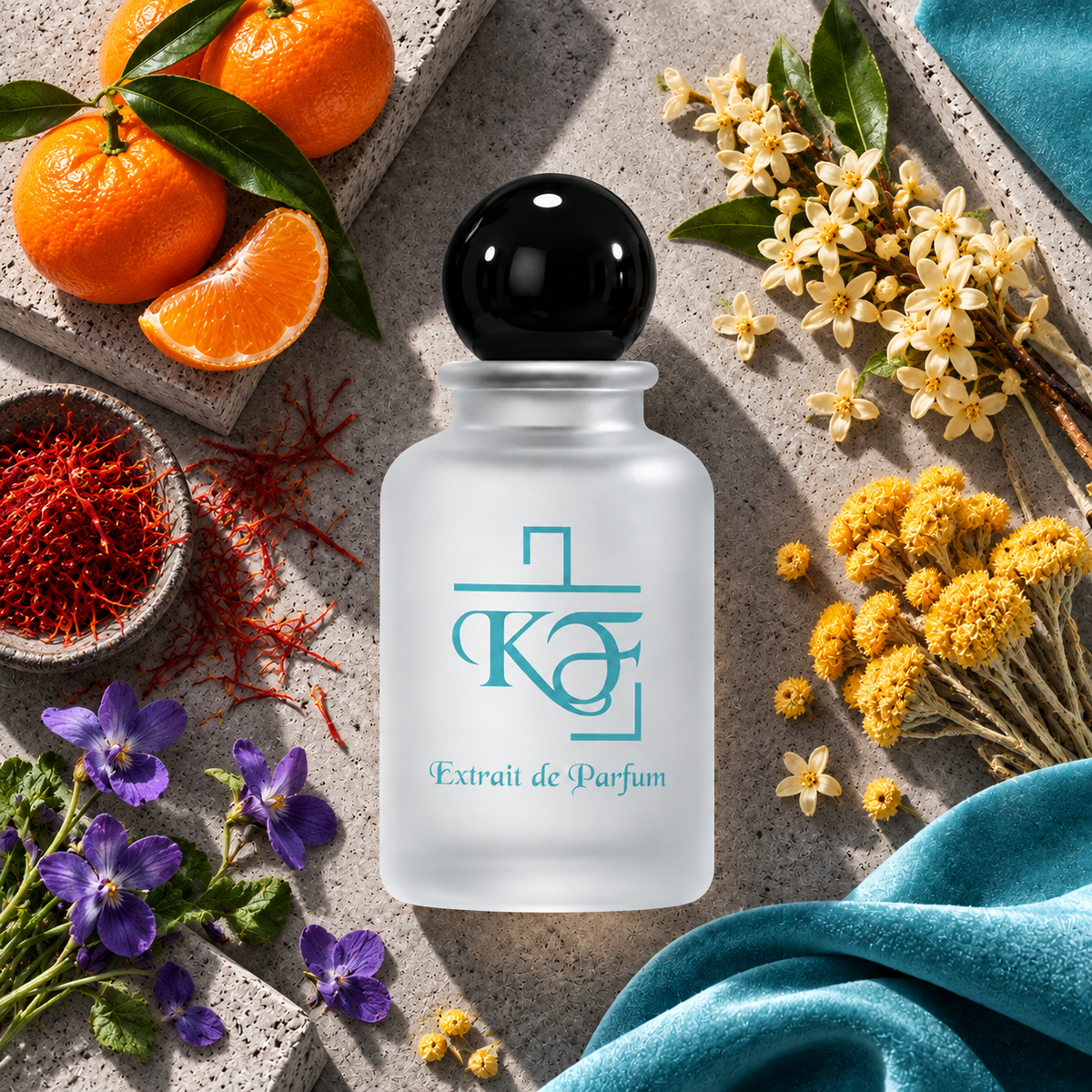 Kiphy No. 169 – Celestial Mineral mit Mandarine, Safran, Osmanthus, Veilchen und Immortelle