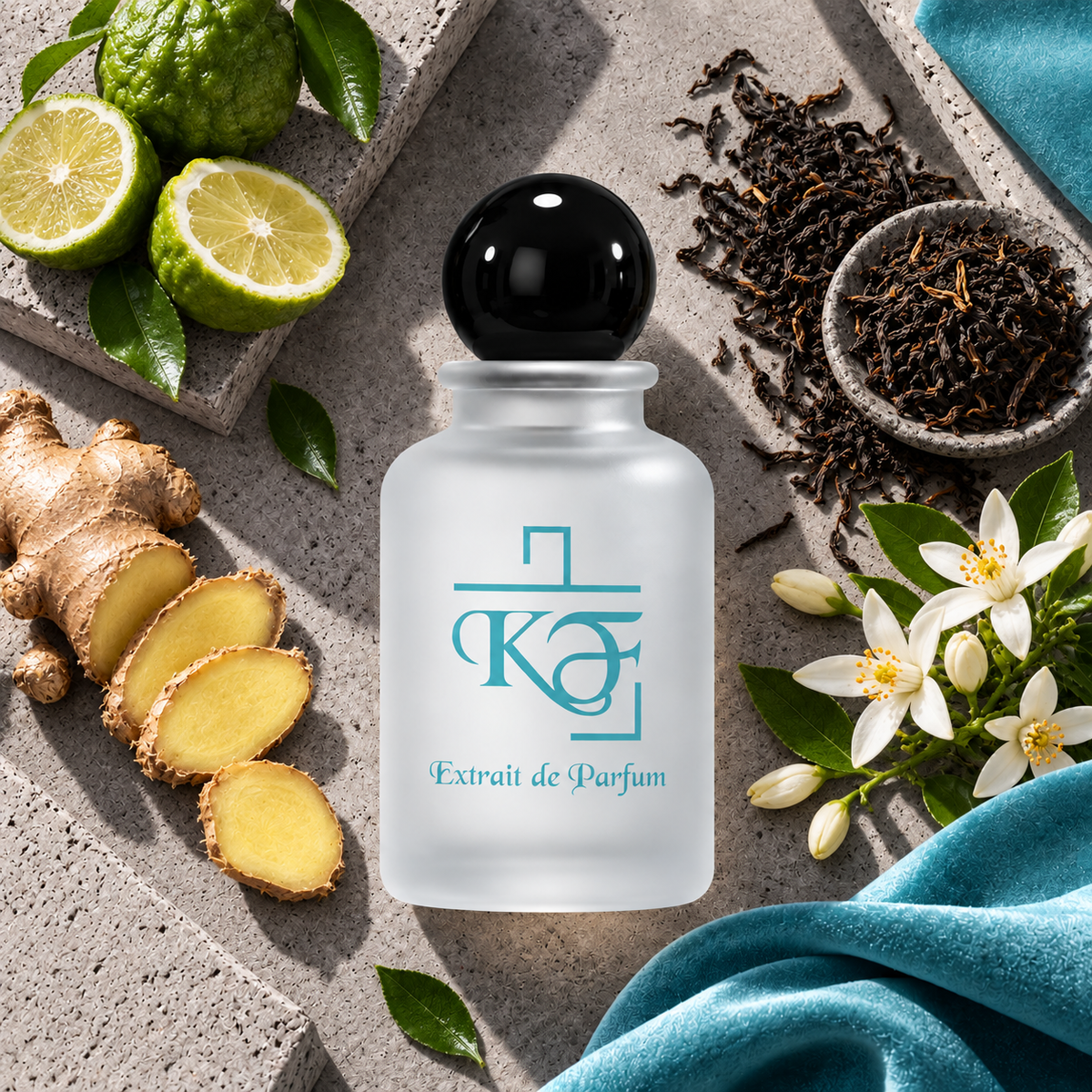 Kiphy No. 41 Ginger Soap – Schwarztee, Bergamotte, Ingwer und Neroli