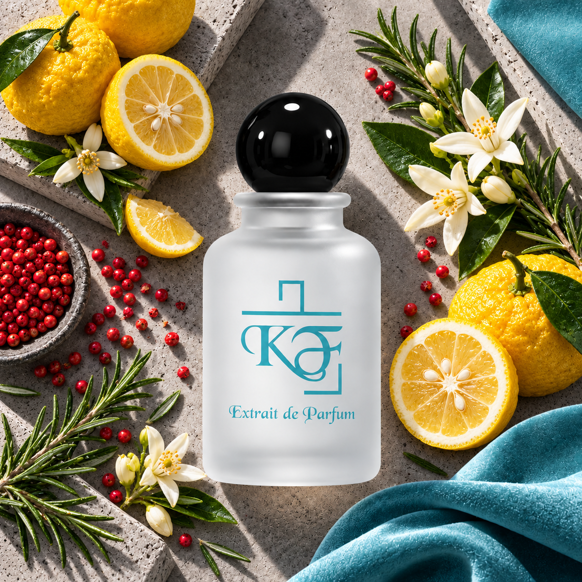 Kiphy No. 45 Sunny Escape – Yuzu, Neroli, rosa Pfeffer und Rosmarin