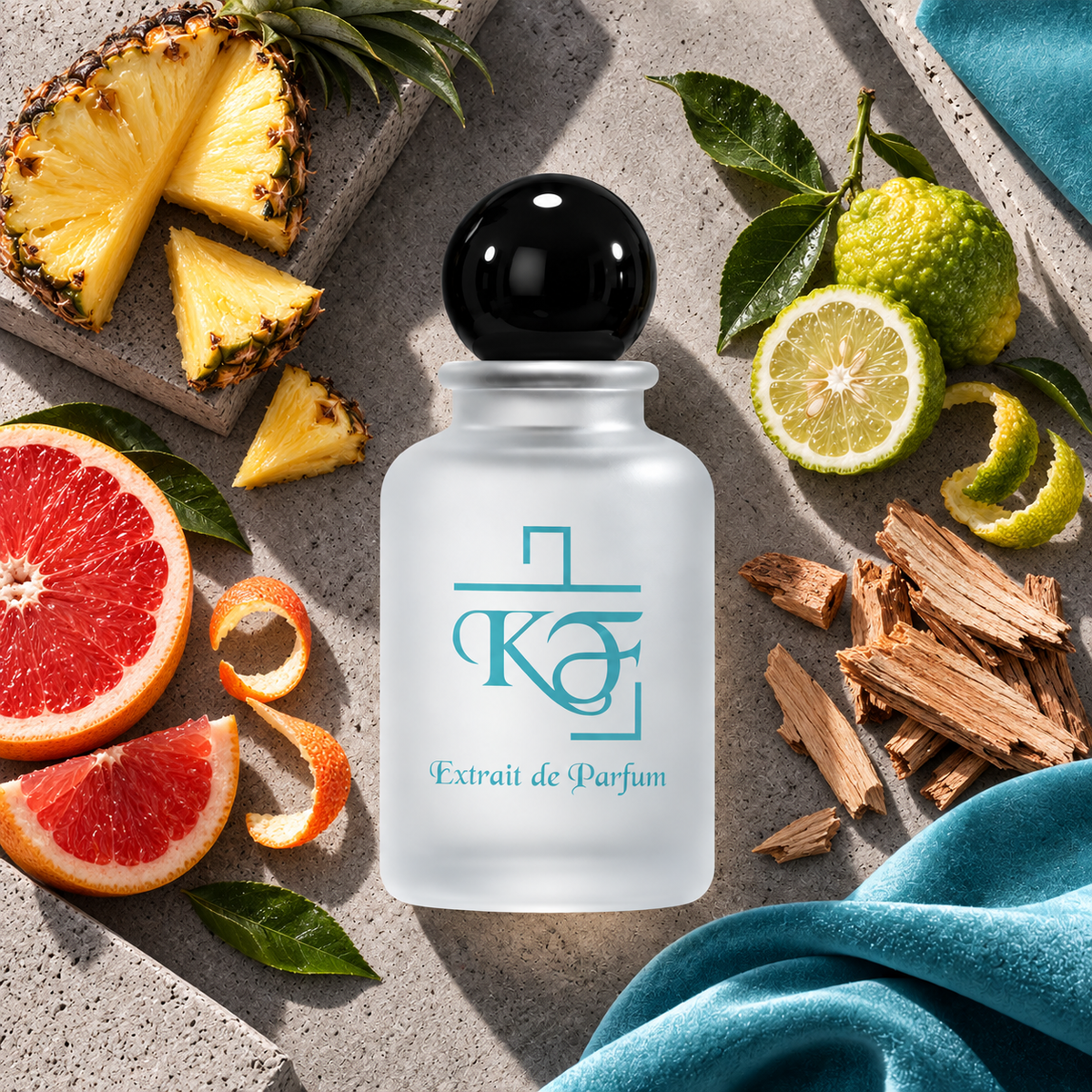 Kiphy No. 59 Citrus Power – Ananas, Grapefruit, Bergamotte und Zedernholz