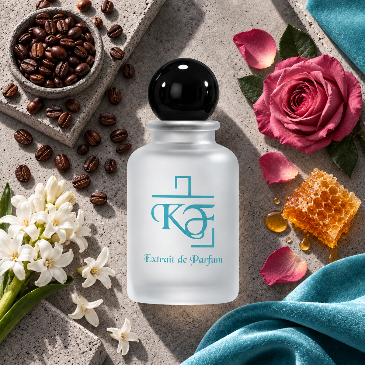 Kiphy No. 70 Luxury Night – Kaffee, weiße Hyazinthe, türkische Rose und Akazienhonig