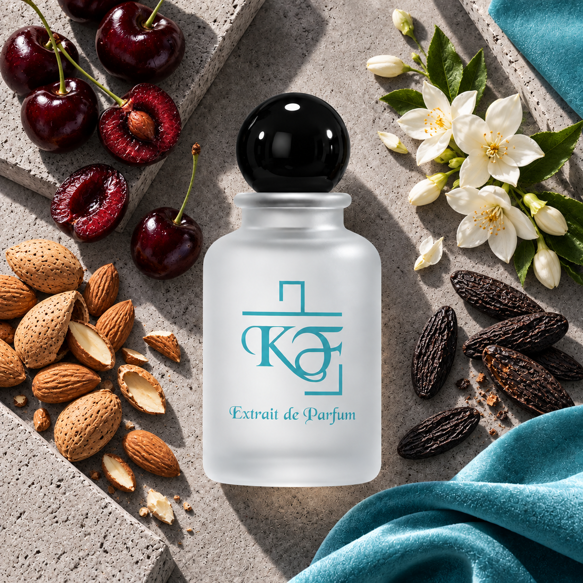Kiphy No. 74 Cherry Intense mit Schwarzkirsche, Bittermandel, Jasmin-Sambac und Tonkabohne