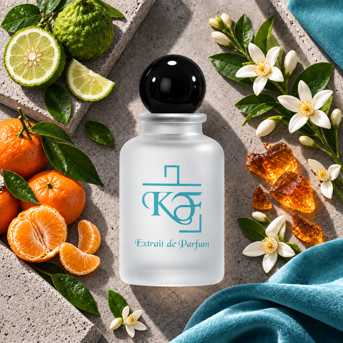 Kiphy No. 75 Neroli Fresh mit Bergamotte, Mandarine, Orangenblüte und Amber