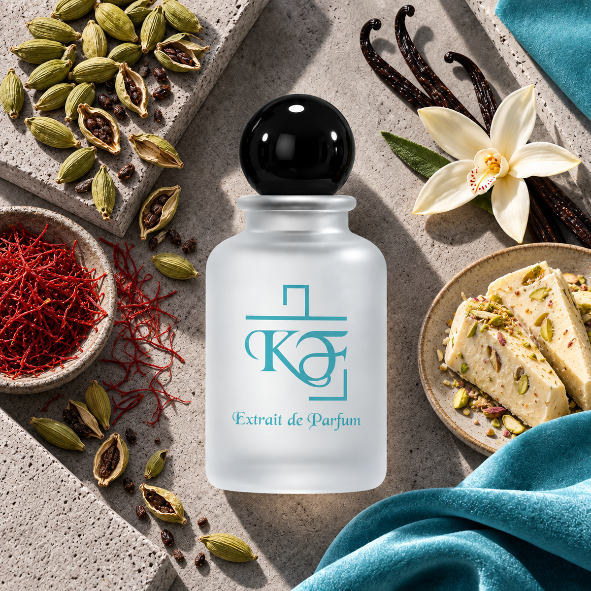 Kiphy No. 76 Noir Extreme mit Kardamom, Safran, Kulfi und Vanille