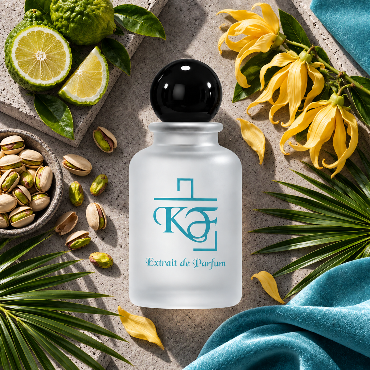 Kiphy No. 77 Summer Glow mit Bergamotte, Ylang-Ylang, Pistazie und Seychellenpalme