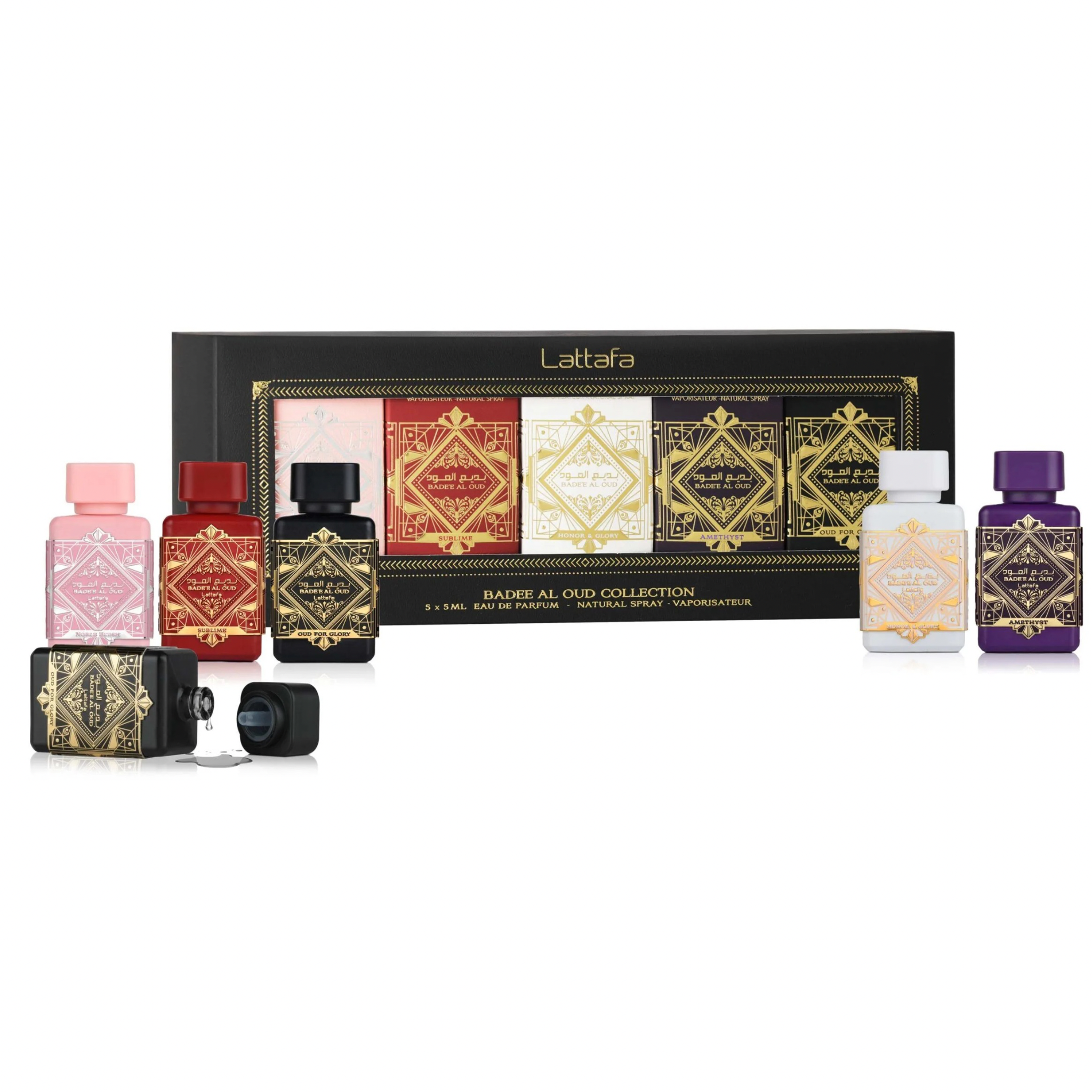 Badee al Oud Mini Collection 5 ml 5pcs Gift Perfume Drops