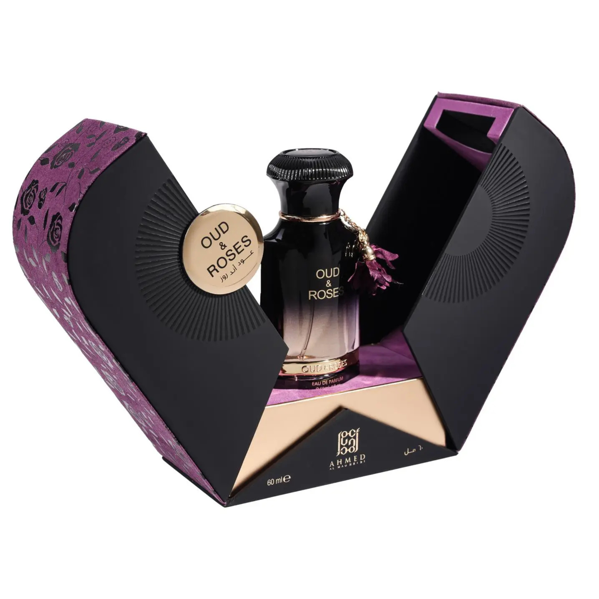 Ahmed Al Maghribi Oud & Roses Extrait de Parfum 60 ml