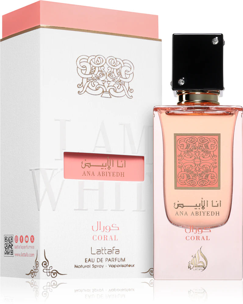 Lattafa Ana Abiyedh Coral Eau de Parfum 60 ml