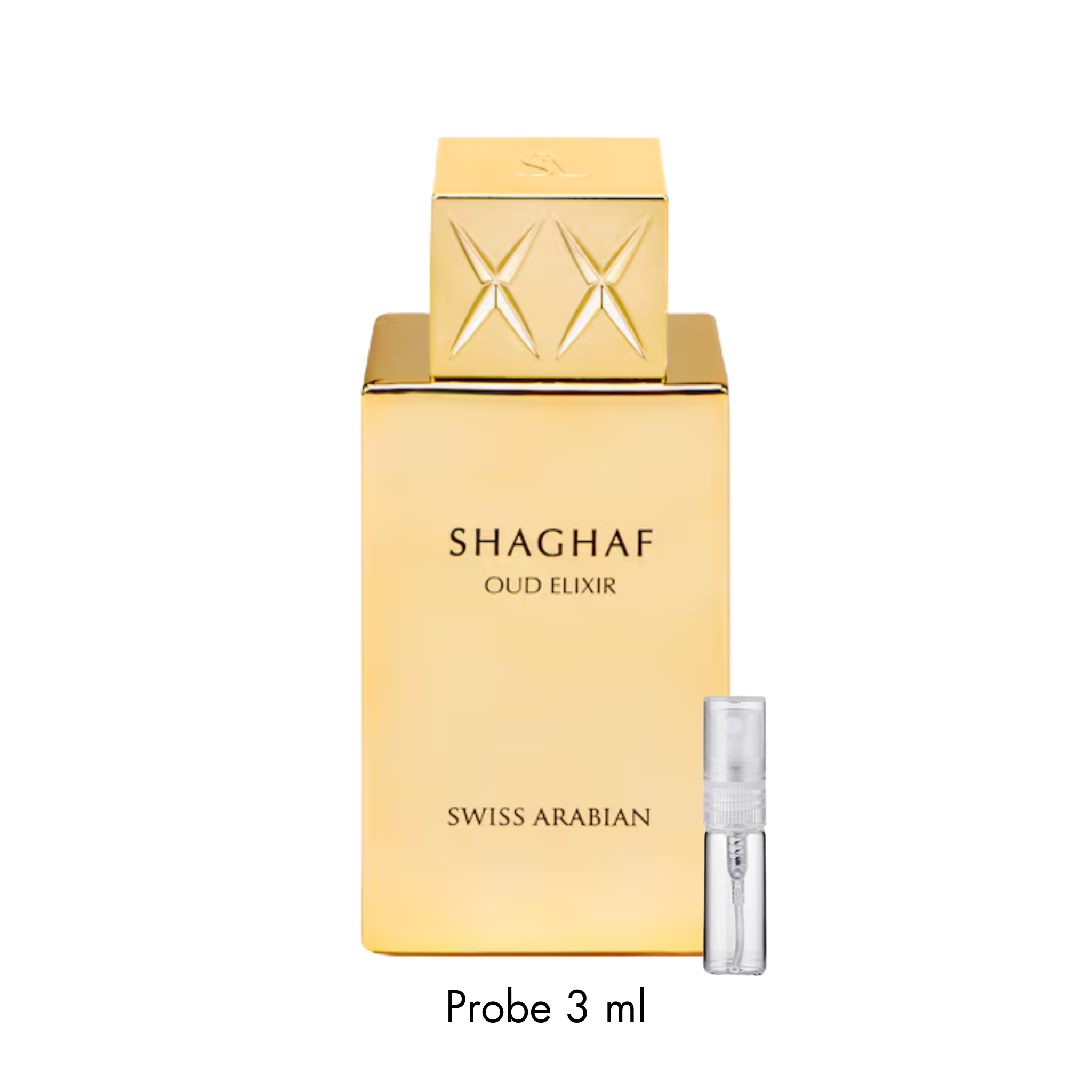 Shaghaf Oud Elixir Probe Abfüllung