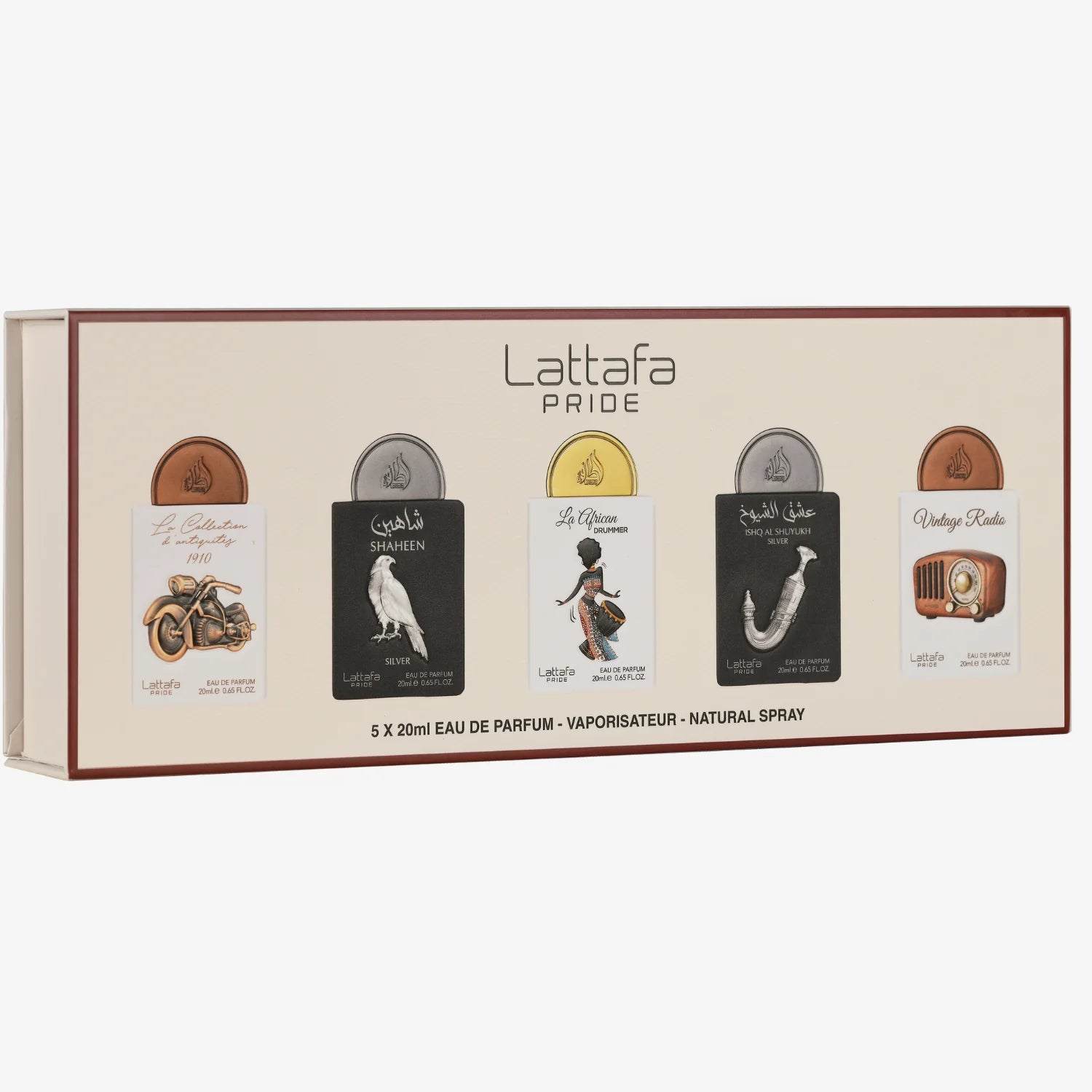 Lattafa Pride Giftset Collection n.5 Eau de Parfum 5x20ml