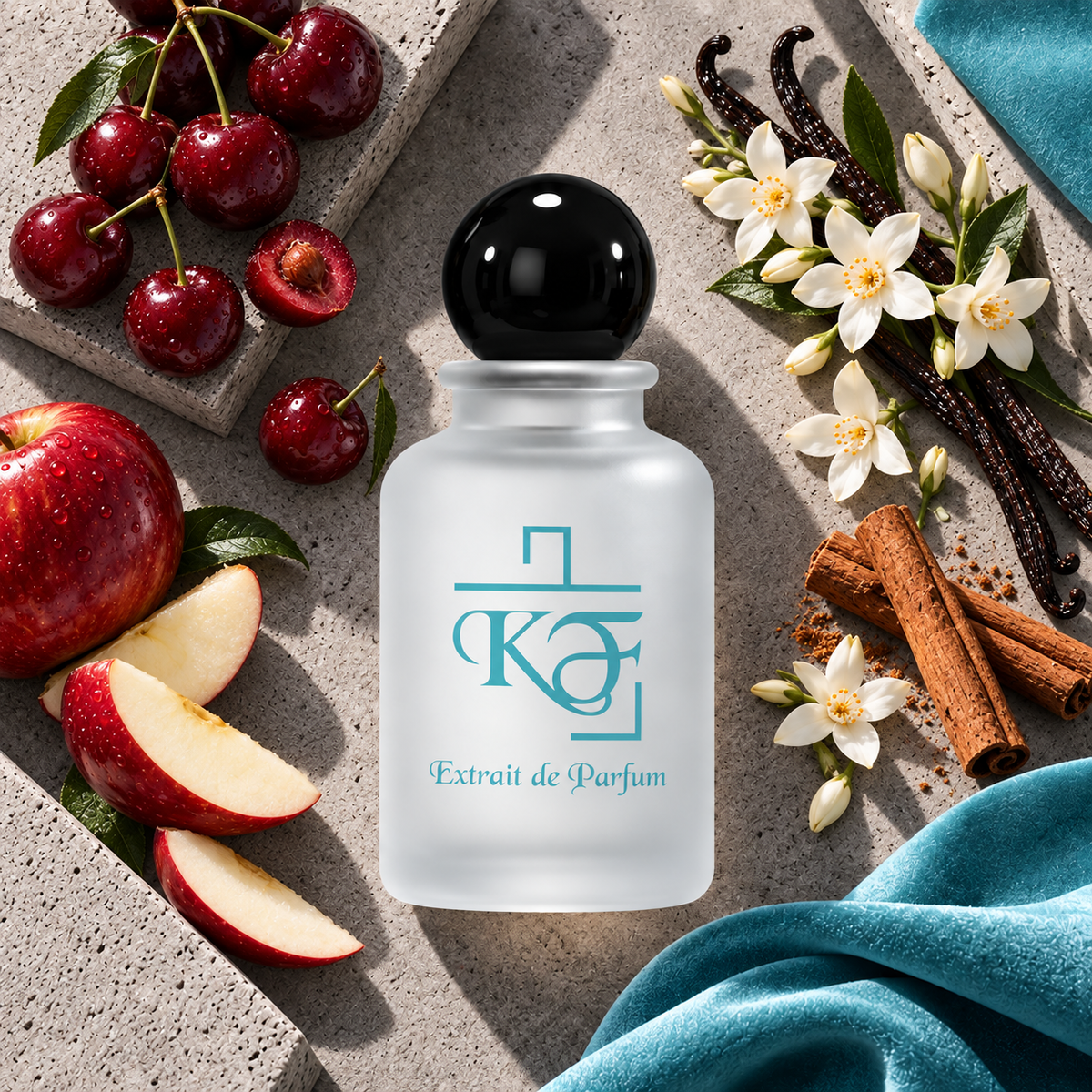Kiphy No. 140 Night Khaltat mit Kirsche, rotem Apfel, Jasmin, Vanille und Zimt