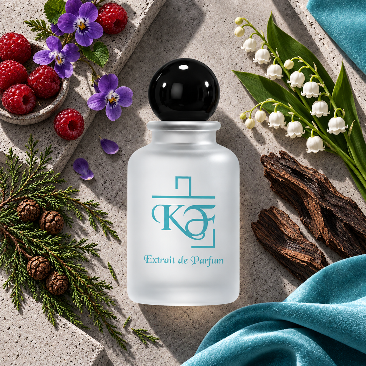 Kiphy No. 160 – Urban Horizon mit Himbeere, Veilchen, Maiglöckchen, Zypresse und Oud