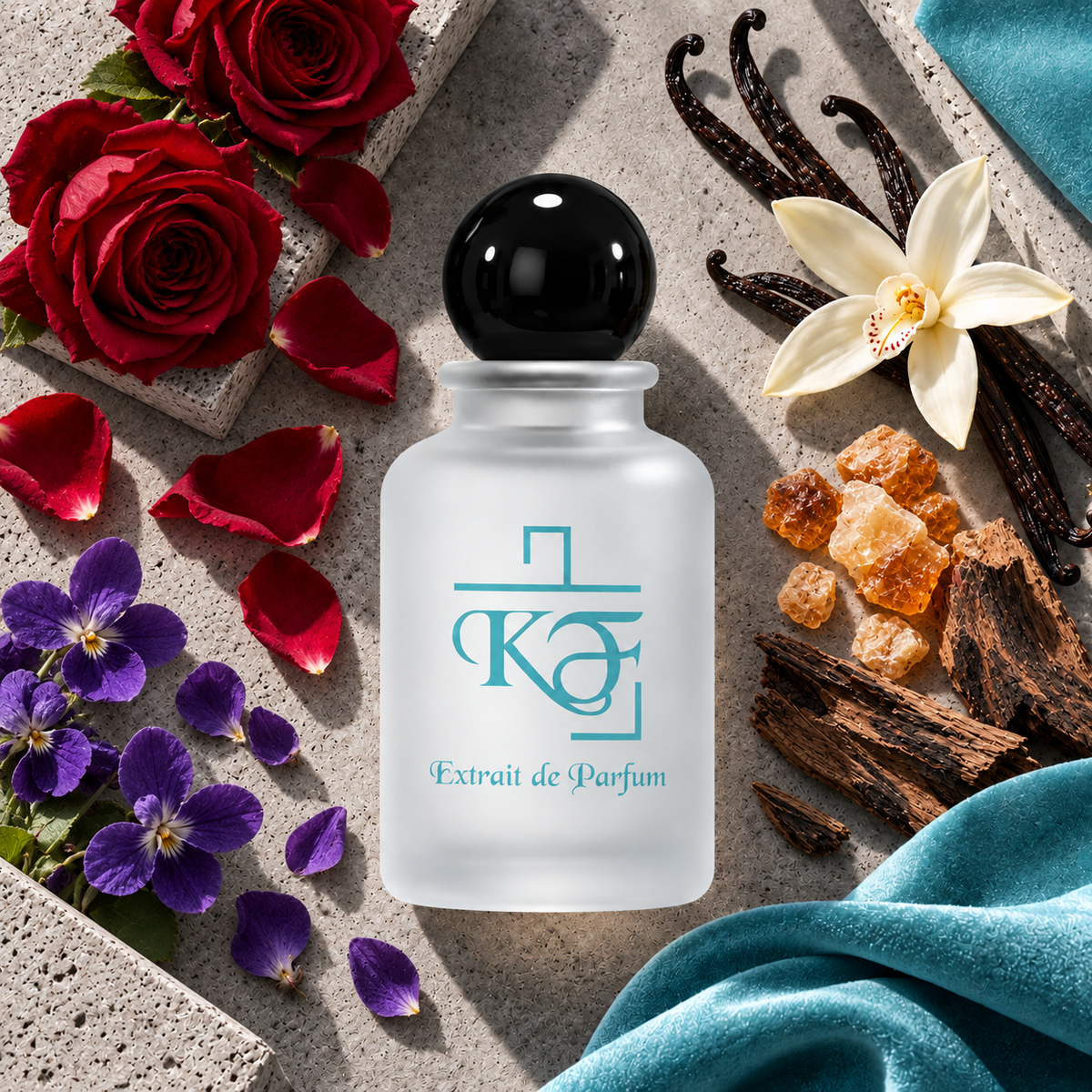 Kiphy No. 164 – Velvet Satin Oud mit Damaszenerrose, Vanille, Benzoe, Veilchen und Oud