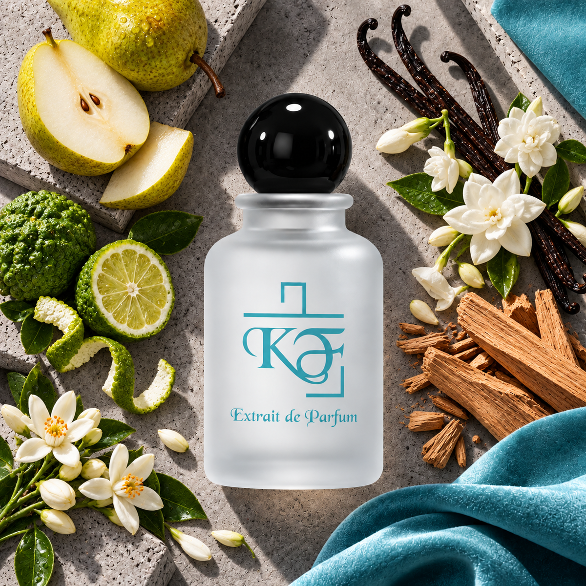 Kiphy No. 172 – Azure Talisman Intense mit Birne, Bergamotte, Orangenblüte, Jasmin-Sambac, Vanille und Sandelholz