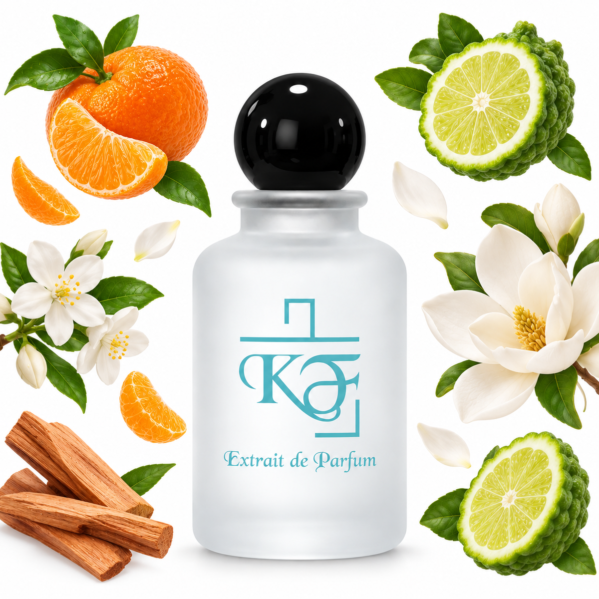 Kiphy No. 2 – Elegant Fusion mit Mandarine, Bergamotte, Jasmin, Magnolie und Sandelholz