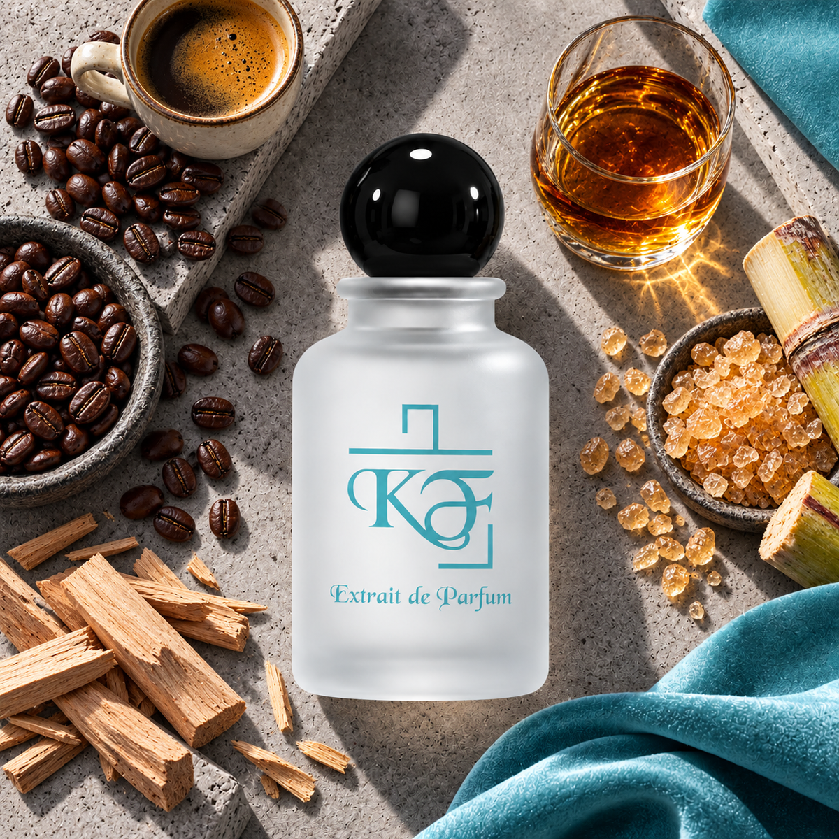 Kiphy No. 33 Dark Chocolate mit Kaffee, karibischem Rum, Rohrzucker und Sandelholz