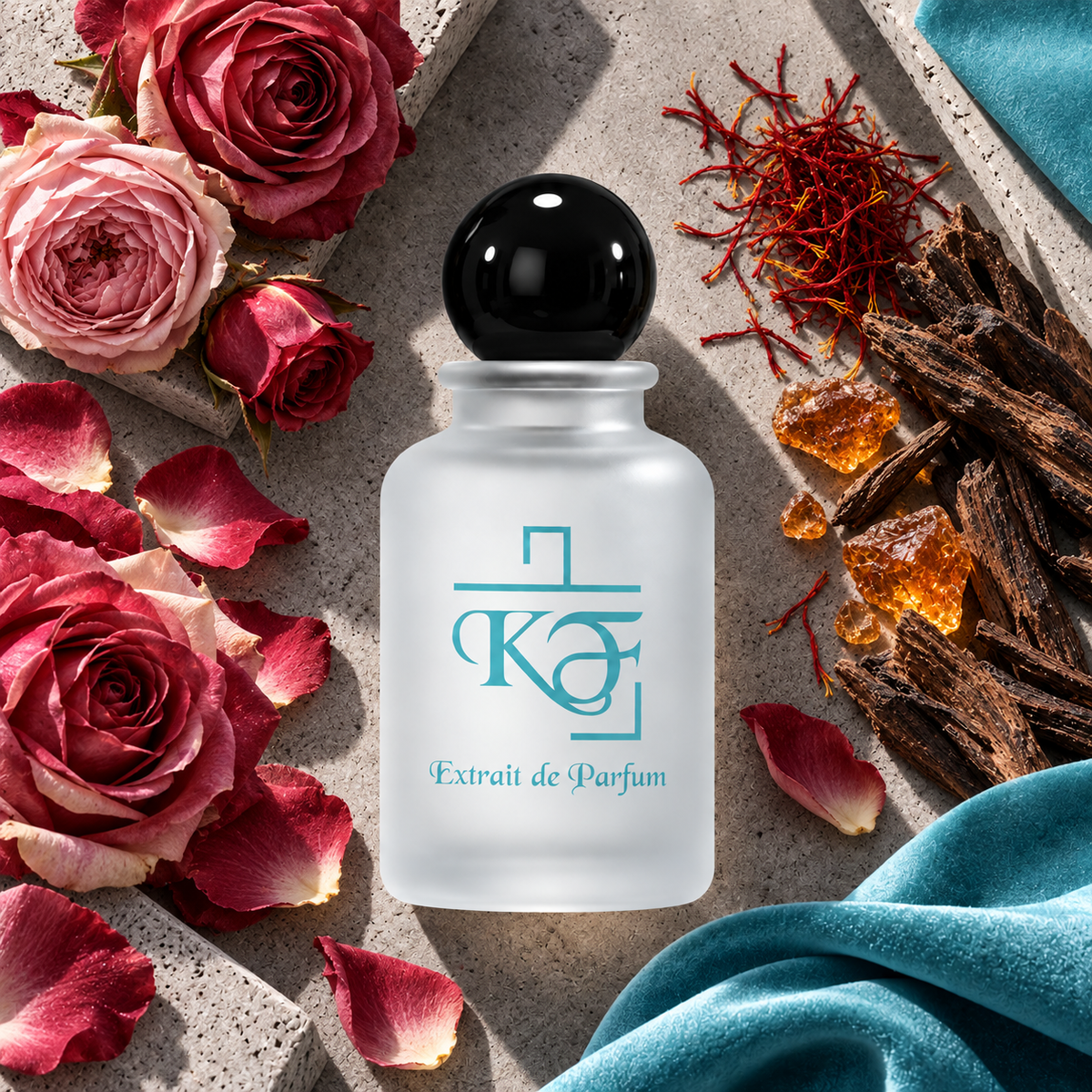 Kiphy No. 42 Rose Dessert – Rose, Safran, Oud und Ambra