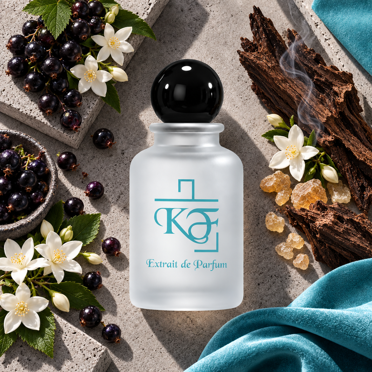 Kiphy No. 43 Noir Essence – Schwarze Johannisbeere, Jasmin-Sambac, Oud und Weihrauch