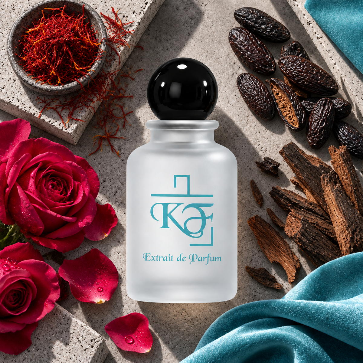 Kiphy No. 54 Amber Tonka – Safran, bulgarische Rose, Tonkabohne und Oud