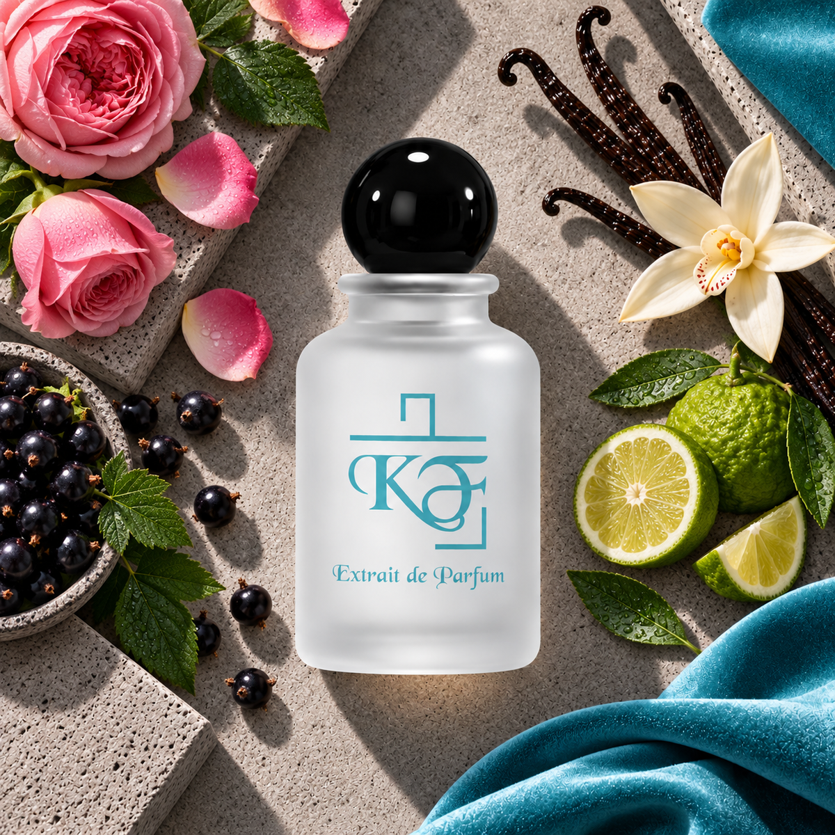 Kiphy No. 6 – Velvet Cassis im Beton-Tiffany Stil