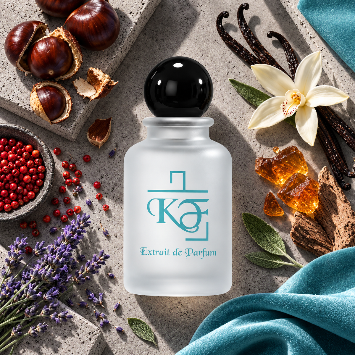 Kiphy No. 8 – Intense Heat mit Kastanie, rosa Pfeffer, Lavendel und Vanille