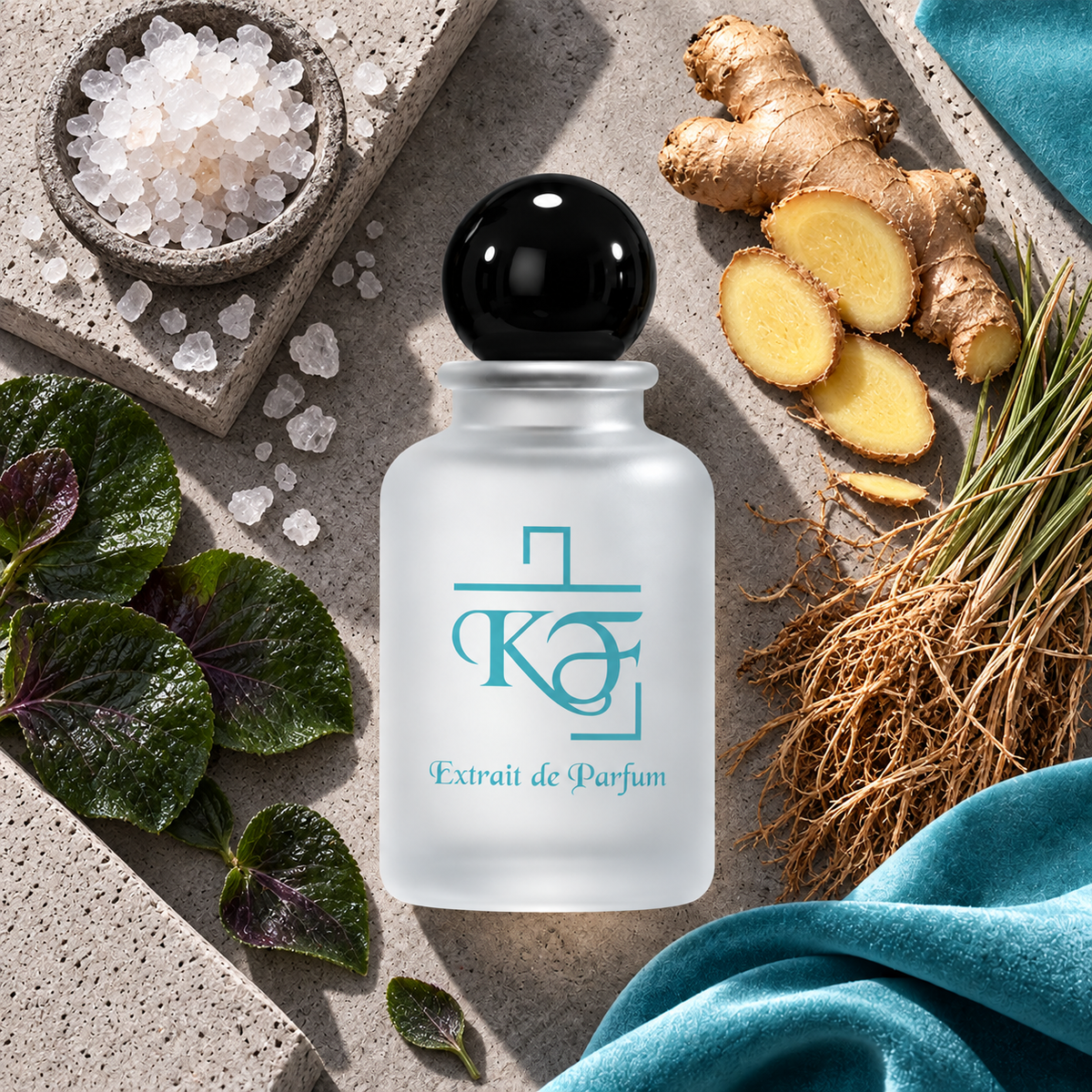 Kiphy No. 80 Urban Style mit Salz, Veilchenblatt, Ingwer und Vetiver