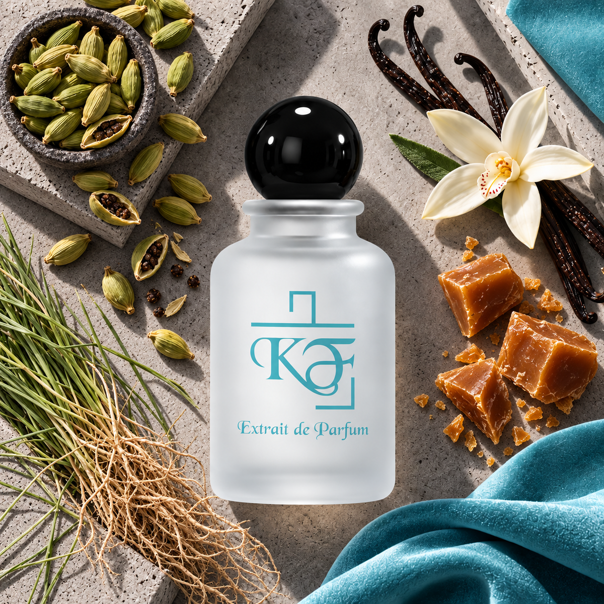 Kiphy No. 9 – Cardamom Power mit Guatemala-Kardamom, Toffee, Bourbon-Vanille und Vetiver