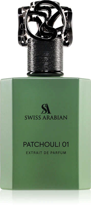 Swiss Arabian Patchouli 01 Extrait de Parfum – grüner Flakon