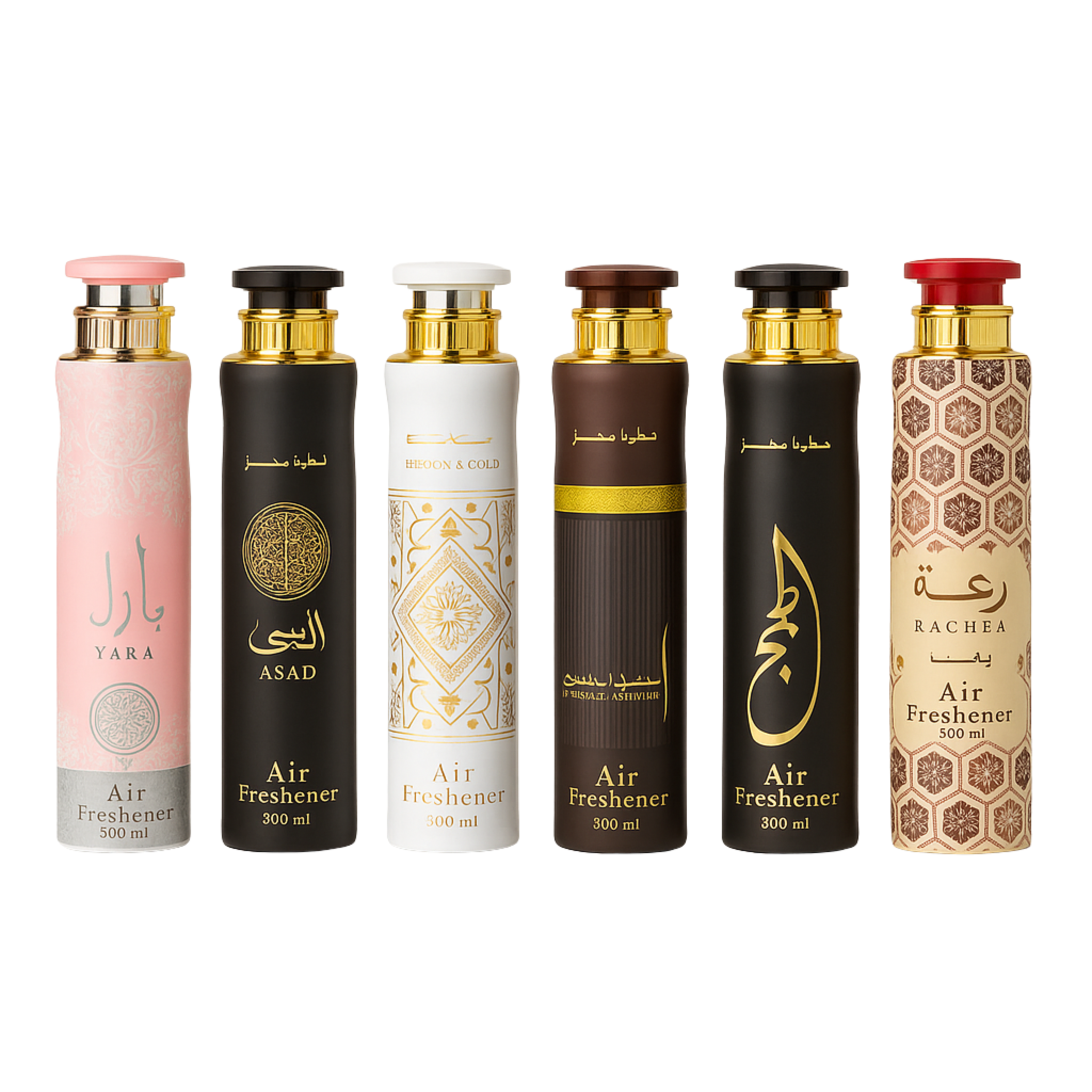 Lattafa Raum Düfte Bundle 6x300 ml